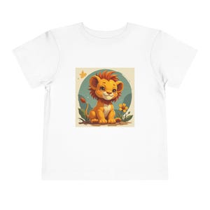 Toddler Tee - Cute Baby Lion