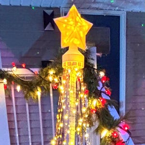 Árbol de luz imprimible en 3D