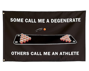 Funny Flag Others call me Athlets Cool Meme Flag Banner 3X5 Ft College Dorm Room Guys Bedroom Mancave Frat Girls Wall Hangings
