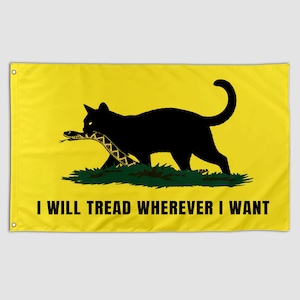 Lustige Flagge, die ich tritt, wo immer ich will Coole Meme Flagge Banner 3 x 5 Ft College Studentenwohnheim Zimmer Jungs Schlafzimmer Mancave Frat Mädchen Wandbehänge
