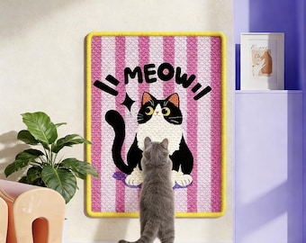 Customizable Sisal Cat Scratching Mat: Protect Your Home, Pamper Your Pet
