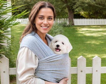 Comfortable Pet Sling: Hands-Free Cat & Small Dog Carrier