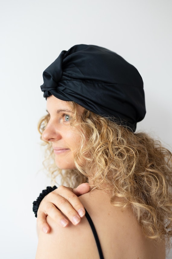 Haar Bonnet | Handgefertigt aus 100% Bambus | Doppellagig - Etsy.de