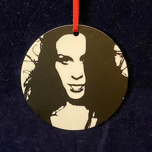 Ornamentos inspirados em Ladies of Rock