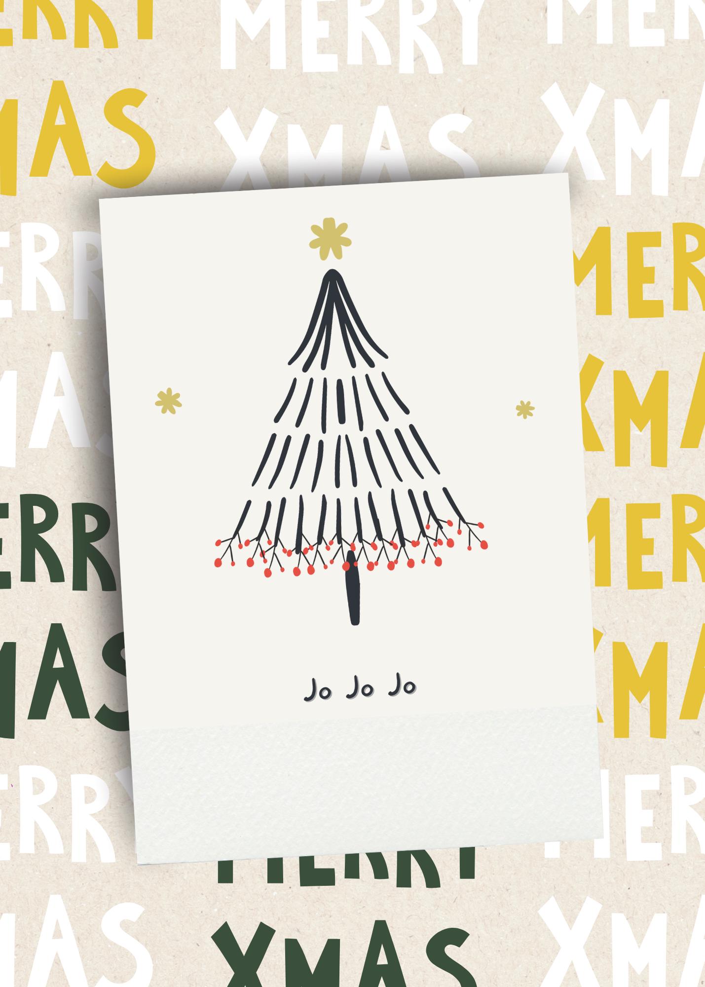 Tarjeta Navideña/ Descarga Digital Imprimible/christmaspostcard - Etsy