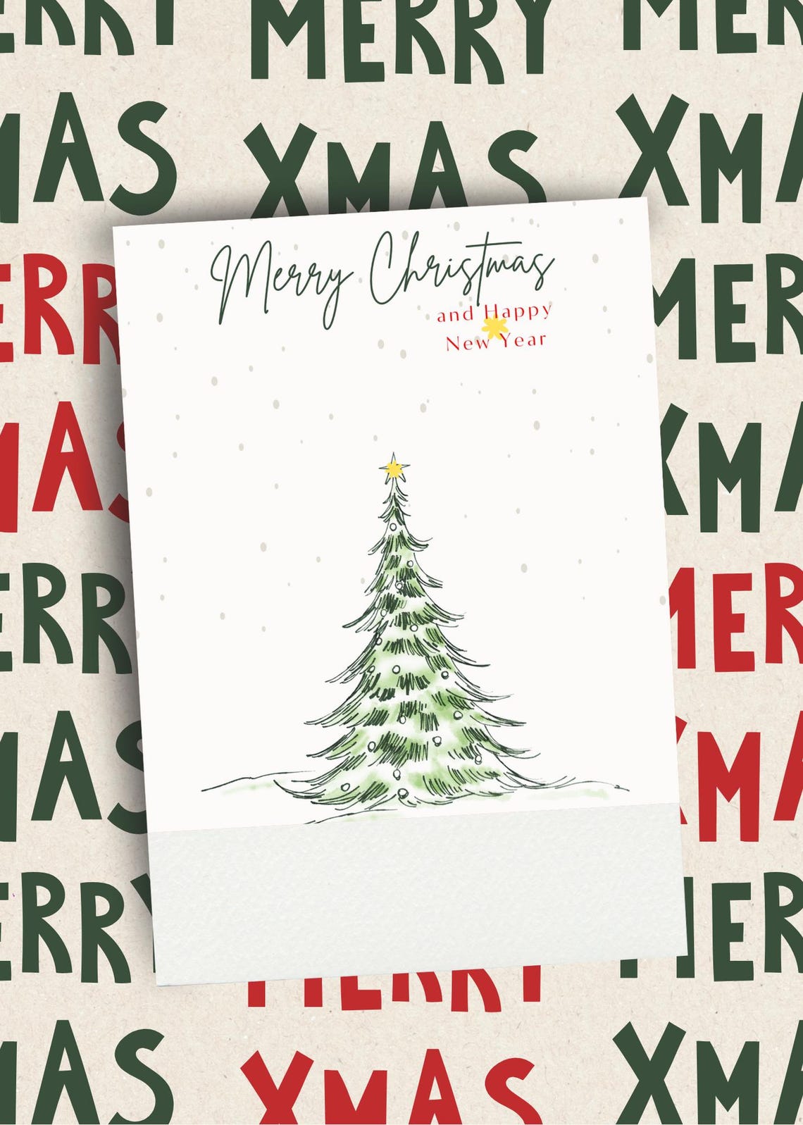 Tarjeta Navideña/ Descarga Digital Imprimible/christmaspostcard - Etsy