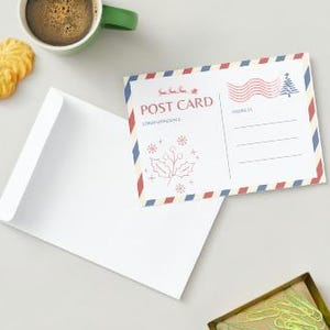Postkaart / kerstkaart / Tarjeta Navideña