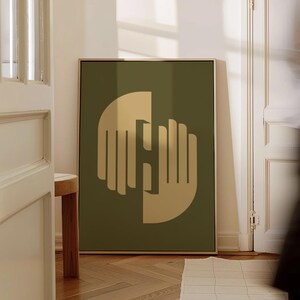 The Hands | Modern Poster | Wall Art | Printable Art