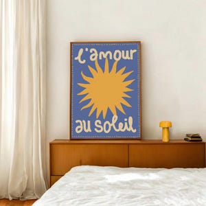 Soleil | Modern Poster | Wall Art | Printable Art