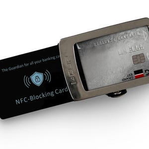 4x RFID-blokkeerkaart NFC-bescherming voor EC- en creditcardbeschermingskaartblokkeerkaart