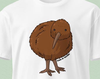 Camiseta Kiwi de Nueva Zelanda - Camiseta unisex para adultos, regalo para amantes de la naturaleza y las aves