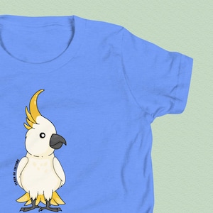 Cockatoo Kids T-Shirt: Australian Bird Youth Tee
