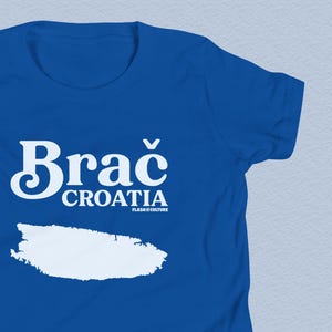 Brač Island, Croatia Kids T-Shirt: Youth Travel Gift