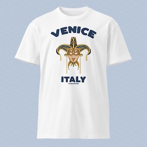 Venice Italy Mask T-shirt, Adult Size, Women&#39;s Tee, Men&#39;s T-Shirt, Italian Tees