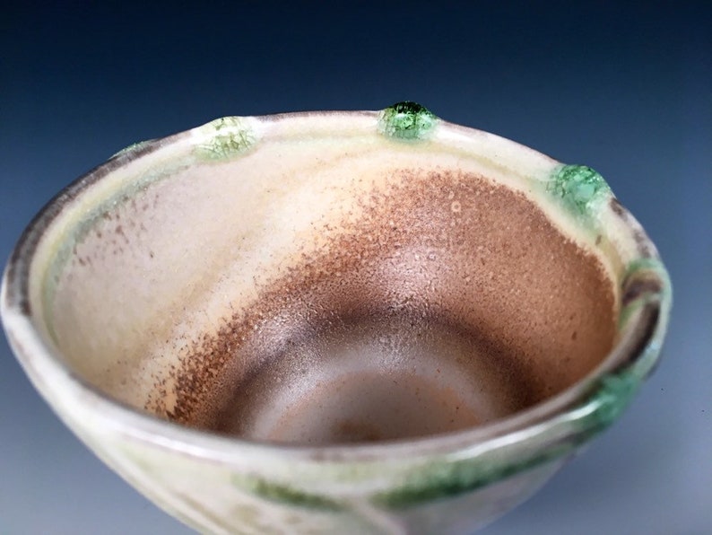 Soda Fired Pottery Chinese Tea Cup by Justin Lambert One of a Kind and Ready to Ship