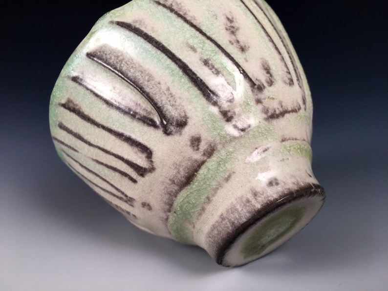 Soda Fired Pottery Chinese Tea Cup by Justin Lambert One of a Kind and Ready to Ship