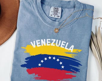 Venezuela Hasta El Final Tshirt, Venezuela Comfort Colors® Shirt,Trendy Venezuela 2024 Shirt, Con Venezuela, Gift For Venezuelan