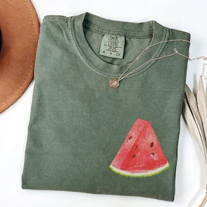 Freiheit Wassermelonen Comfort Colors® Shirt, Protest für Gaza T-Shirt, Free Palestine Solidarity Shirt, Free Palestine T-Shirt, Pro Palestine Shirt