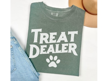 Lustiges Hundeliebhaber-Shirt, Hundemama-Geschenk, Leckerlihändler-T-Shirt, Hundemama-T-Stück, Hundeshirt, Geschenk für Hundeliebhaber, Hundeperson, lustiges Hundeshirt