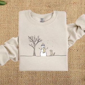 Christmas Snowman Sweatshirt, Christmas Sweatshirt, Snowman Shirt, Snowman T-Shirt, Christmas Crewneck, Christmas Shirts for Women