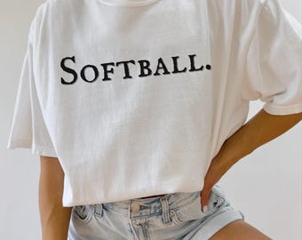 Softball Tee, Softball Mom Gift, Softball Player Gift, Softball Mom Shirt, Softball Dad Shirt, Softball Lover Gift, Softball Baseball Shirt