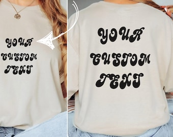 Maglietta con testo personalizzato, Maglietta con logo personalizzato, Maglietta personalizzata, T-shirt personalizzata, Maglietta con logo anteriore e posteriore, T-shirt con logo aziendale personalizzato, Magliette personalizzate