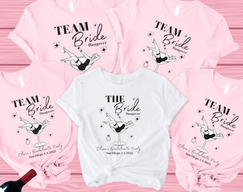 Personliga möhippa baksmälla t-shirts, teambrud brudfest t-shirts, personliga matchande stam möhippa möhippa blivande brud