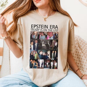 Donald Trump en Jeffrey Epstein Best Friends Parody Tee, Trump Epstein List Release The Files, Trump Epstein Besties-shirt, Trumpstein-T-shirt