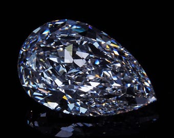 Pear Cut Lab Grown Diamond Loose Stones - IGI Certified D/E/F VS CVD Diamond