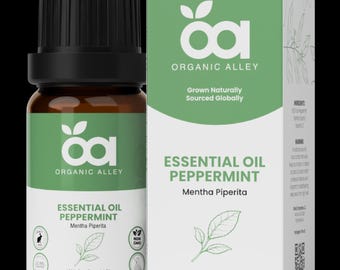 Huile Essentielle De Menthe Poivrée Mitcham (Mentha Piperita) - Flacon 30 Ml, Marque Oshadhi, Neuf