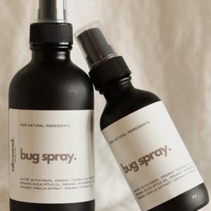 Natural Bug Spray | Organic Mosquito and Insect Repellent | DEET Free Outdoor Spray | Family and Kid Safe
