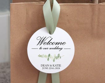 Hotel Welcome Bag Tags