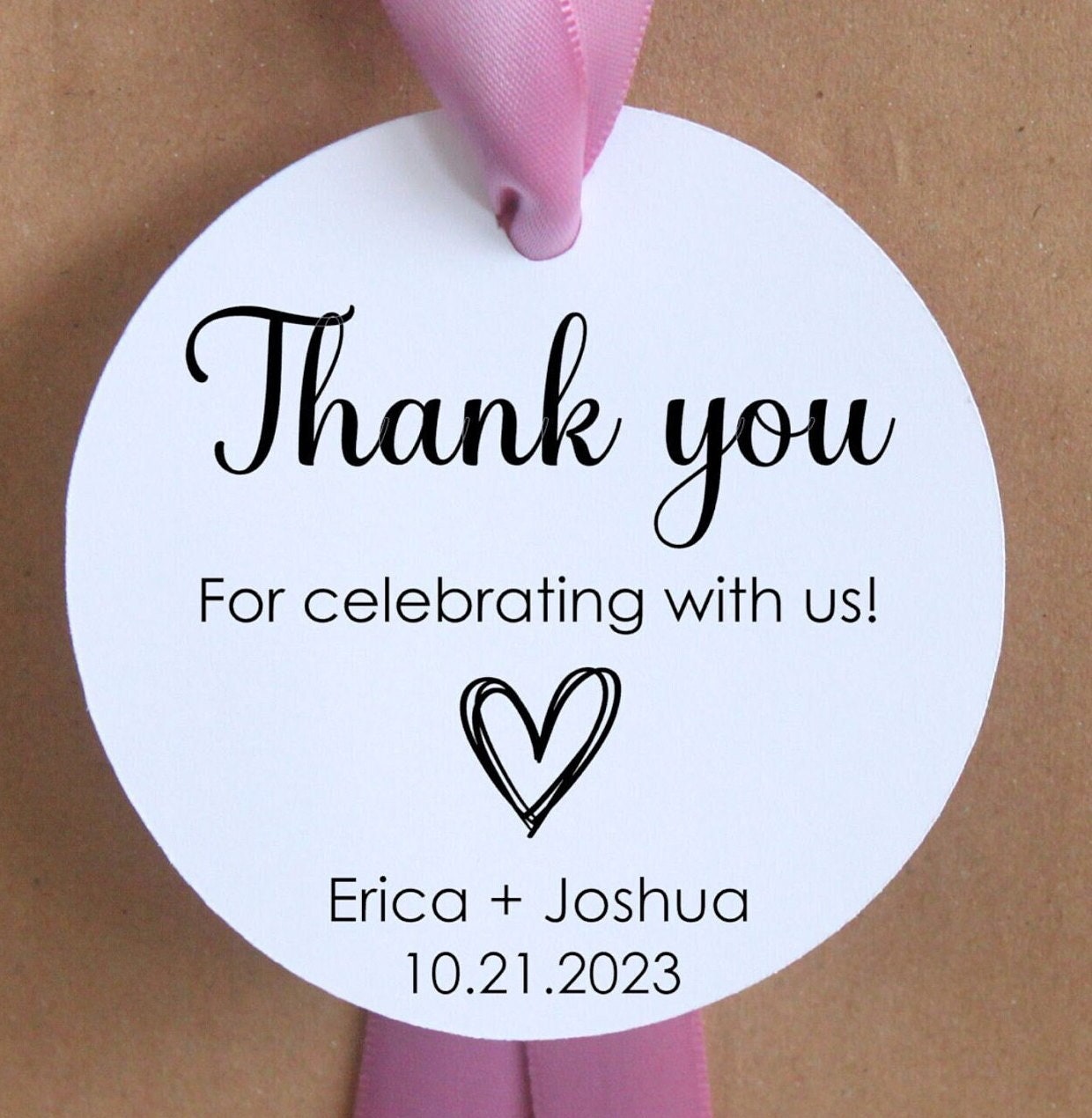 Wedding Tags, Thank You Welcome Bag, Out of Town Guests