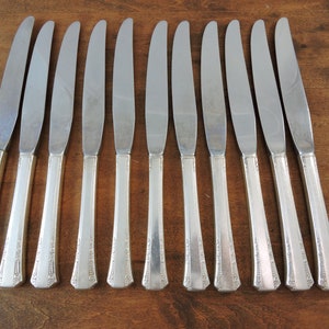 1881 Rogers Knives Del Mar flatware Silver Plate