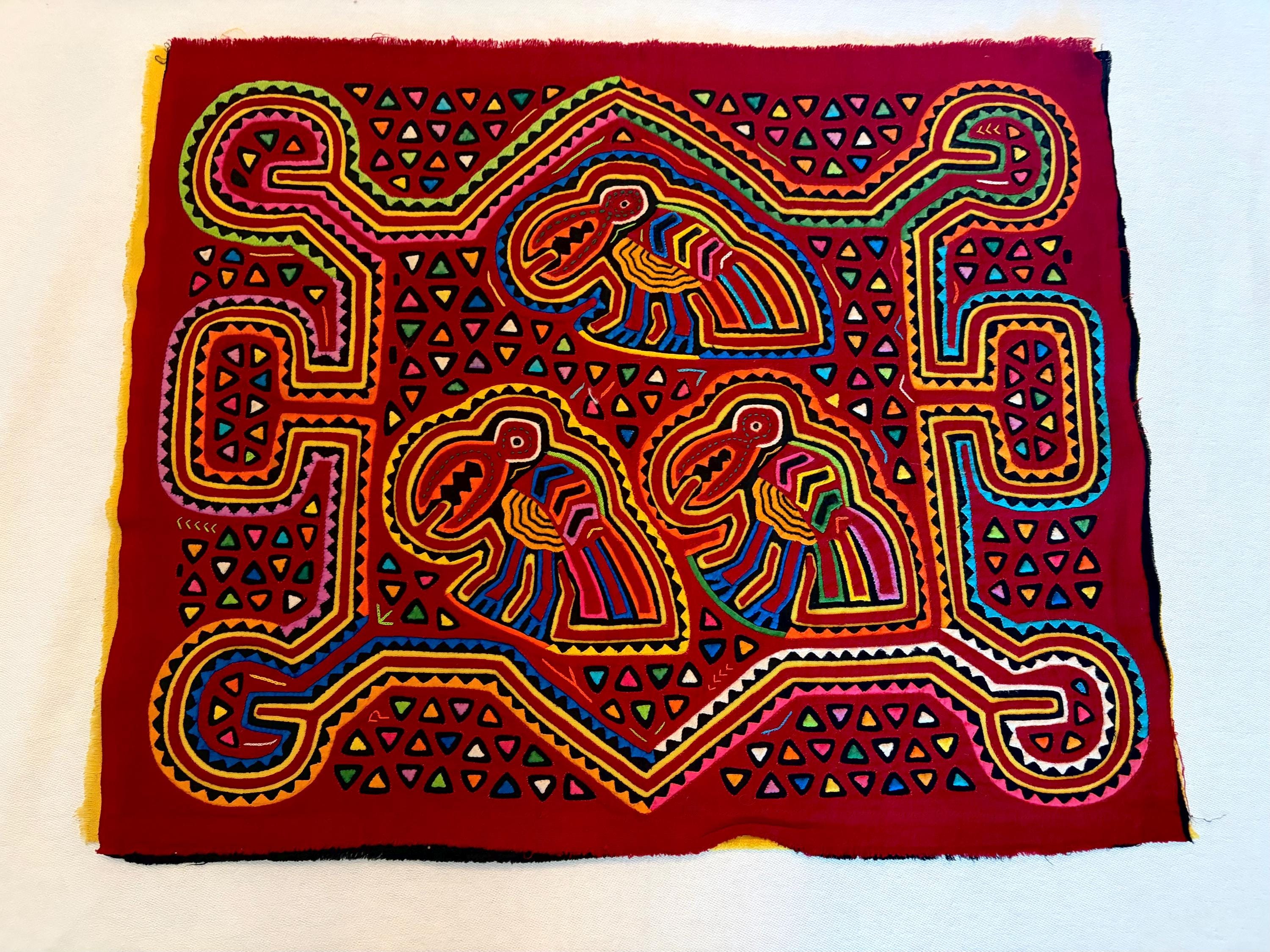 Vintage Mola Panama - Etsy