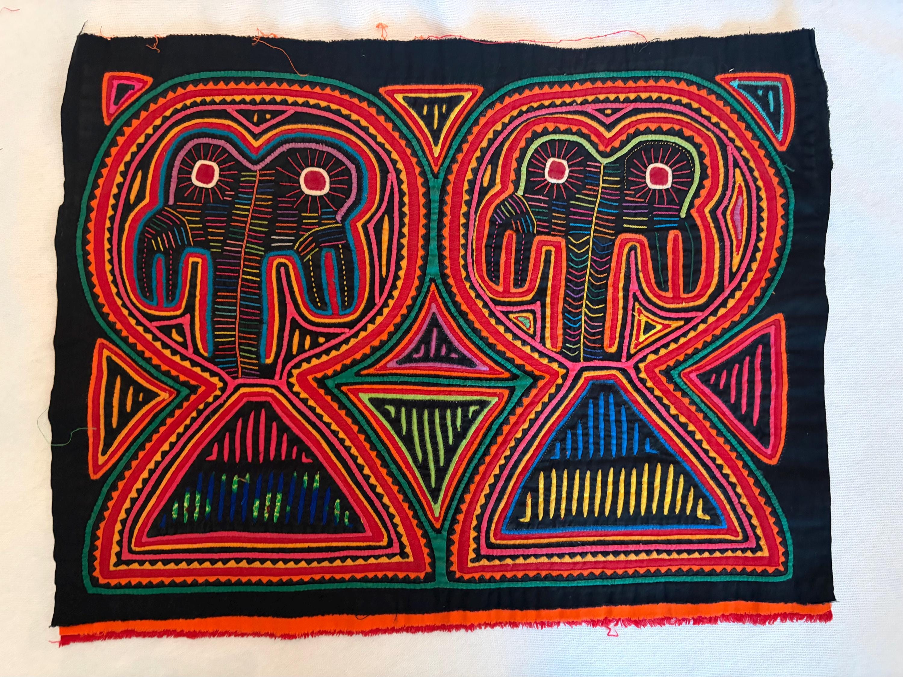 Vintage Mola Panama - Etsy