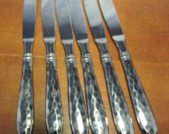 Cambridge Alyssa set of 2 Solid Dinner Knives  Stainless  Classic Flatware 