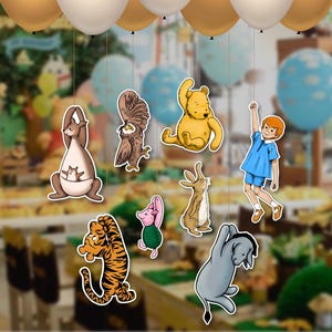 Winnie the Pooh Cutouts Hanging Characters