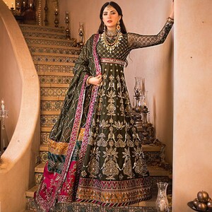 Pakistani Dress, Indian Dress, Guest Outfit, Party Wear Dress, Mehndi Dress, Barat Dress, Nikah Dress, Dress, Eid Dress,