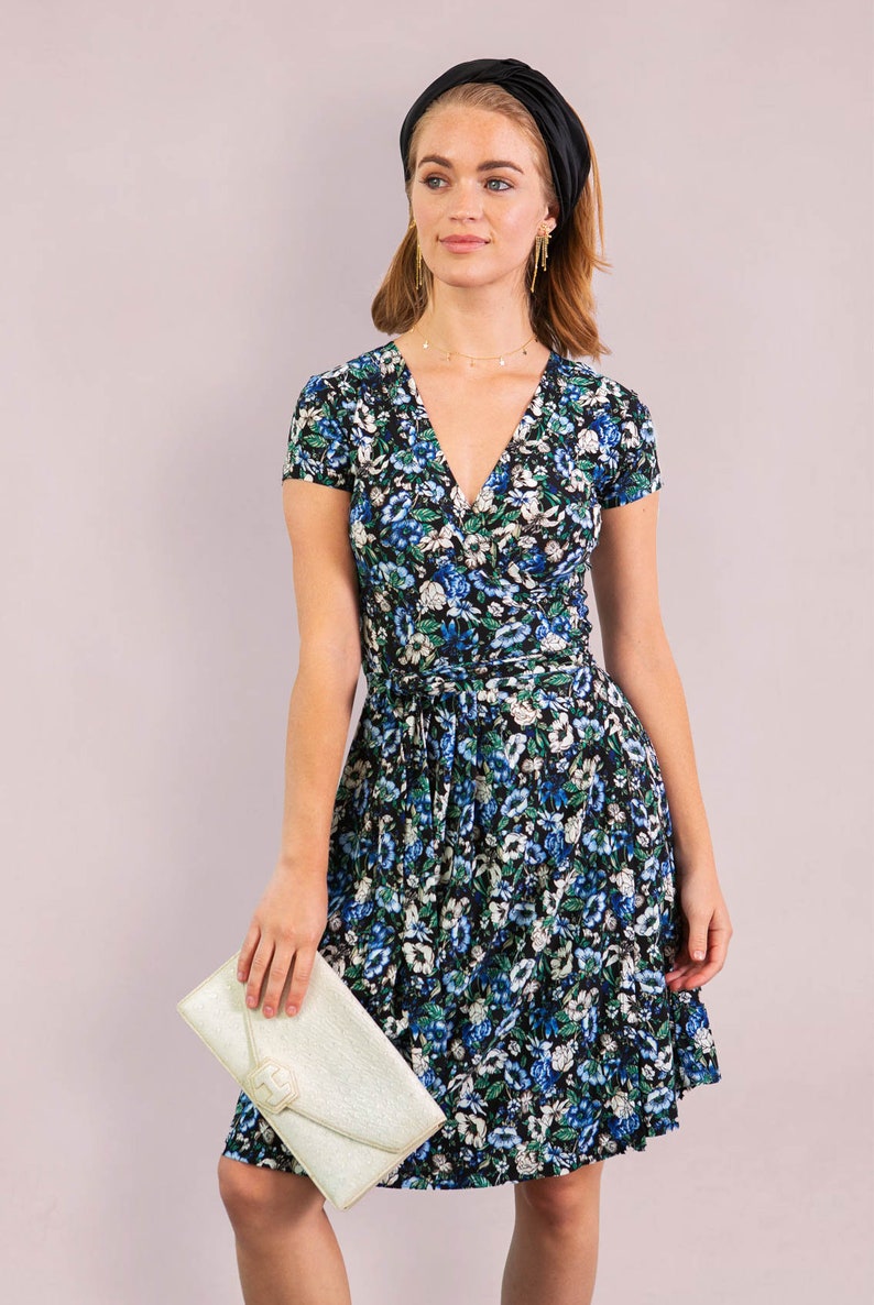 real wrap dress