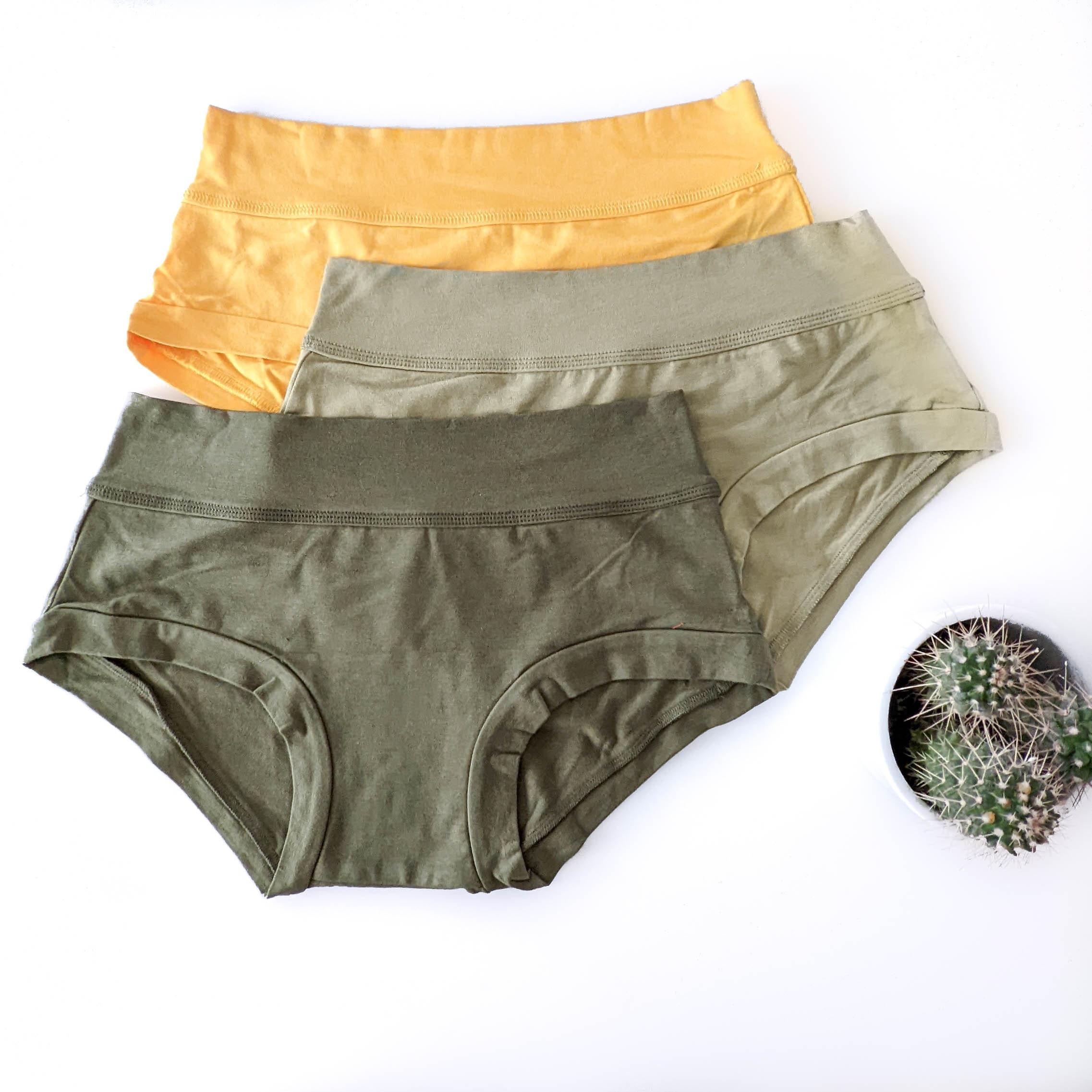 Buy Midrise Undies, Womens Lingerie, Elastic Free Panties, Natural Briefs,  Stretchy Comfortable Undies, Wide Band Underwear, Bamboo Organic Online in  India 