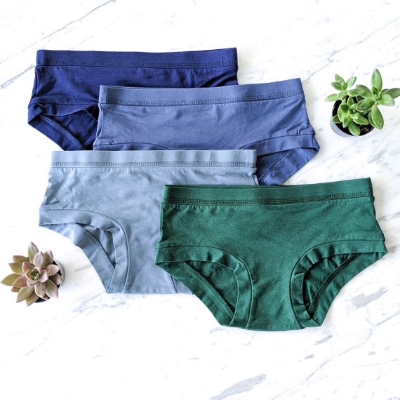 Organic Underwear, Basic Undies, Cotton Panties, Organic Cotton