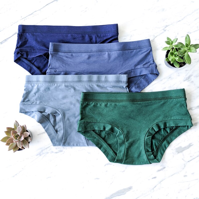Organic soy cotton blend underwear Clearance
