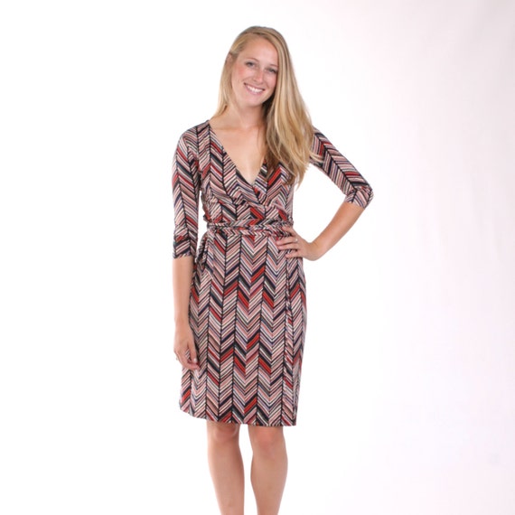 real wrap dress