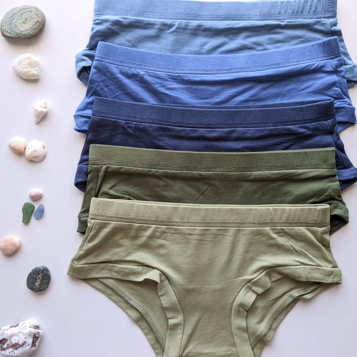 Natural Bamboo Underwear Womens Undies Hipster Panties Etsy