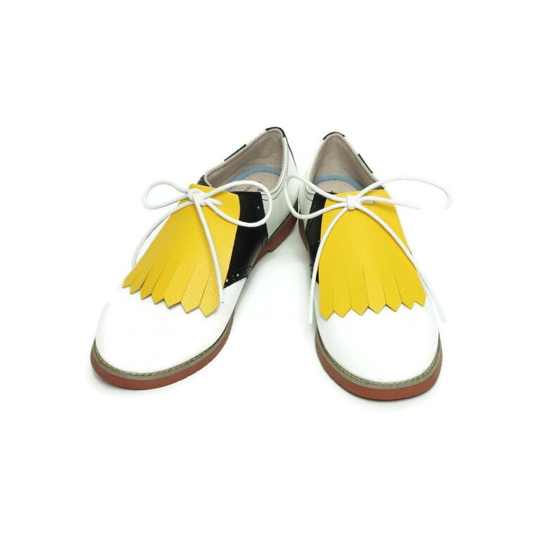 Yellow Golf Shoes Kilties Golf Shoes for Women Shoe Etsy