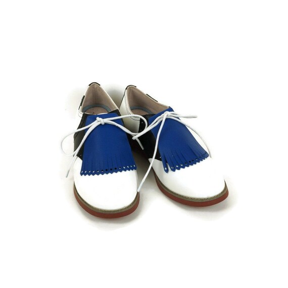 blue swing shoes