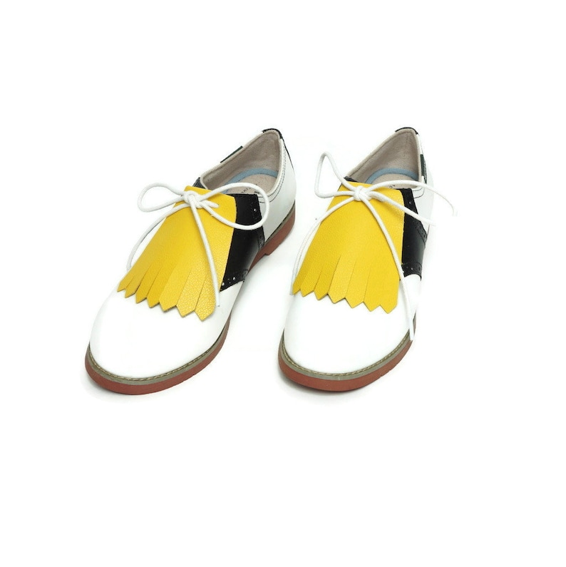 Yellow Golf Shoes Kilties Golf Shoes for Women Shoe Etsy