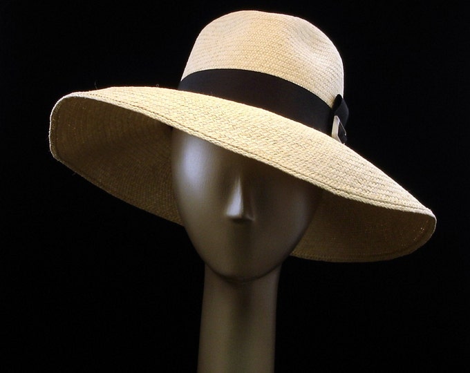 SUN HAT Wide Brim Hat for Women Natural Straw Hat - Etsy