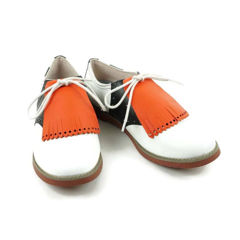 orange golf shoes women